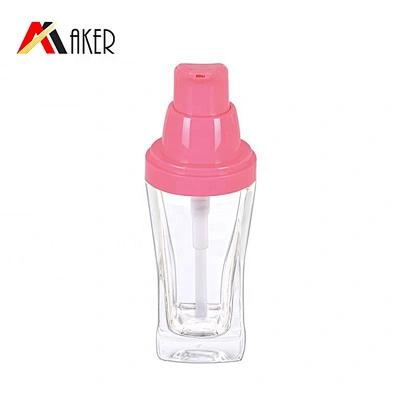 China manufacturers 25ml empty square glass cosmetic face lotion  container cream foundation bottle