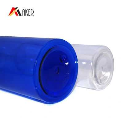 wholesale 250ml 500ml boston round clear pet plastic body mist sprayer perfume cosmetic skin care packaging lotion spray bottle