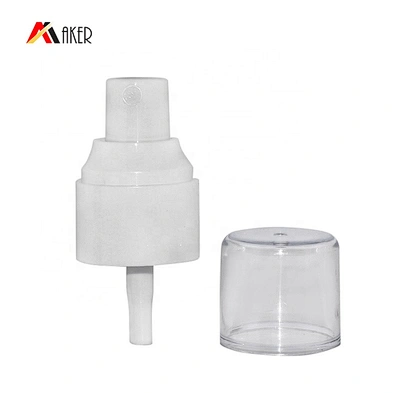 Wholesale price high quality white pp plastic 24/410 facial mist sprayer with cover