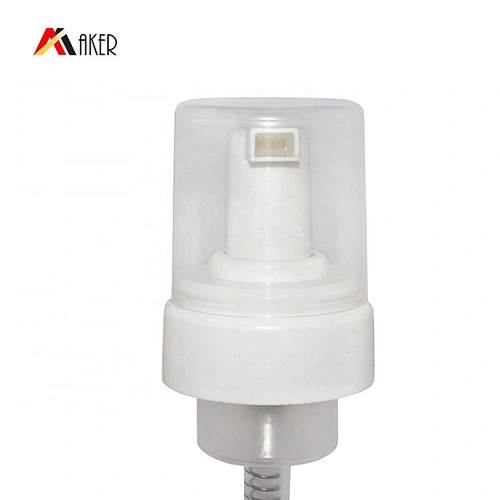 Custom White Bottle Cap Flexible Lid cover Dispenser 42/410 Plastic Foam Pump