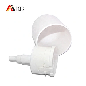 Wholesale empty clear round 250ml PET plastic cosmetic lotion facial toner bottle with flip top lid