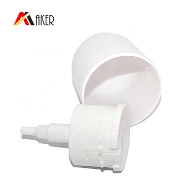Wholesale empty clear round 250ml PET plastic cosmetic lotion facial toner bottle with flip top lid