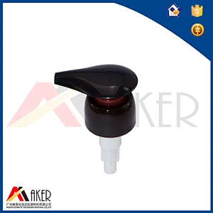28/410 Plastic bottle lotion pump black shower gel dispenser pump
