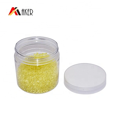 Empty wholesale customized 8 oz round clear PET plastic cosmetic cream jars with screw lid