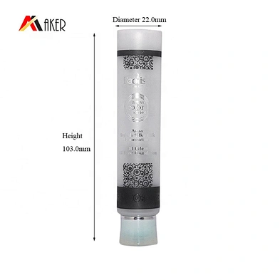 China factory wholesale customized design 20ml empty tube cosmetic containers with cap
