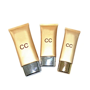 Laminated aluminum cosmetic tube CC cream aluminum tube electroplating lid