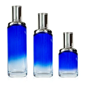 guangzhou custom 40ml 100ml 120ml skin care cosmetic body lotion packaging bottle set
