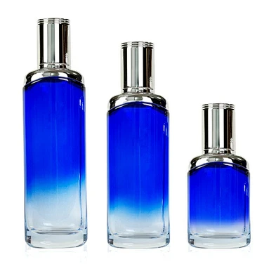 guangzhou custom 40ml 100ml 120ml skin care cosmetic body lotion packaging bottle set