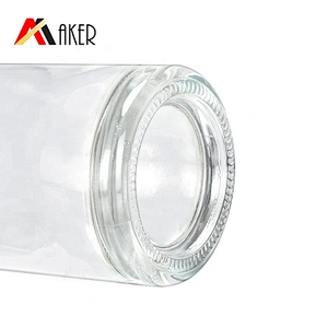 2020 New arrival hot design empty clear 750ml boston round shape glass wine bottles with cork