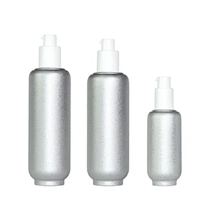 China Maker Manufacturer Wholesale Skincare Jars Bottles Frosted Luxury Empty Container Glass Cosmetic Packaging Sets