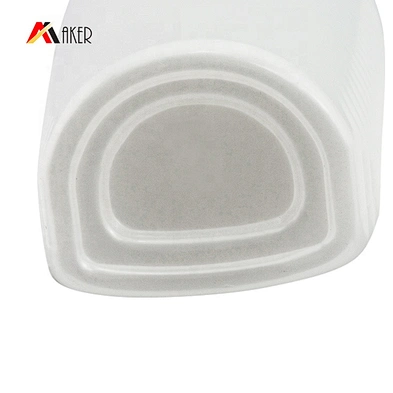 Luxury 100ml PET white cosmetic facial toner plastic spray bottle with anodized aluminum sprayer