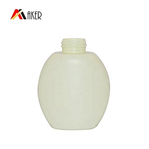 Factory wholesale 300ml HDPE plastic shampoo lotion bottle