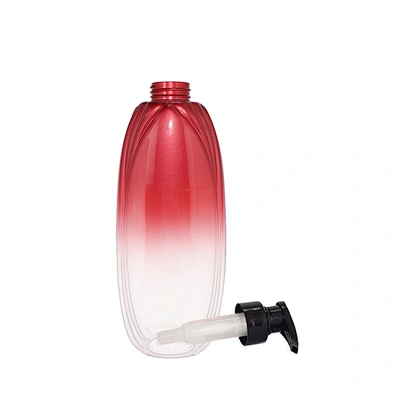 Custom screen printing personal skincare packaging pet pump bottle