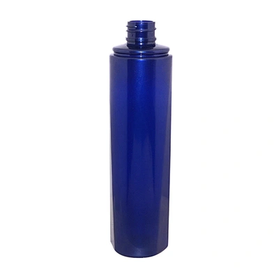 Empty 150ml Blue Plastic PET Shampoo Containers Lotion Bottle with Cream Pump