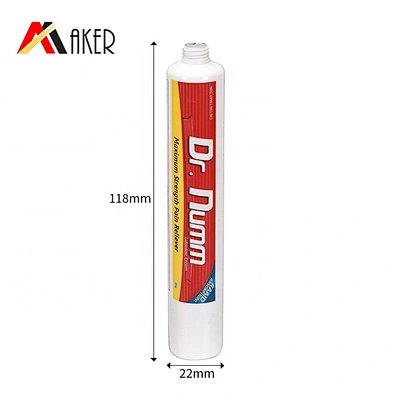 China factory supply custom design empty 30ml plastic tube with screw cap