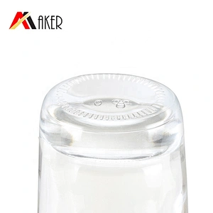 Hot sale empty clear 750ml whisky glass wine bottle vodka bottle rum bottle with gold aluminum covered polymer rubber stopper
