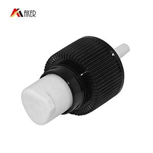 Factory 24/410 black plastic cream pump treatment pump with plastic half cover