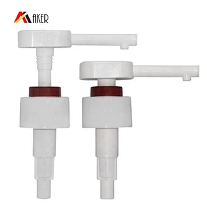 Newest design wholesale price white plastic 28/410 cosmetic plastic lotion pump