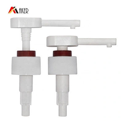 Newest design wholesale price white plastic 28/410 cosmetic plastic lotion pump