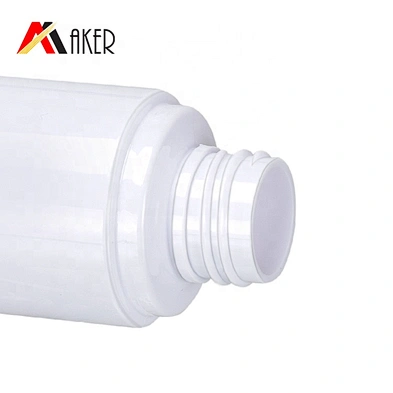Low MOQ round PET plastic 100ml 120ml 150ml 200ml cosmetic packaging skin care face cream bottle