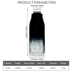 custom luxury 4oz 100ml personal care packaging cosmetic lotion cream skin care glass face cream bottle