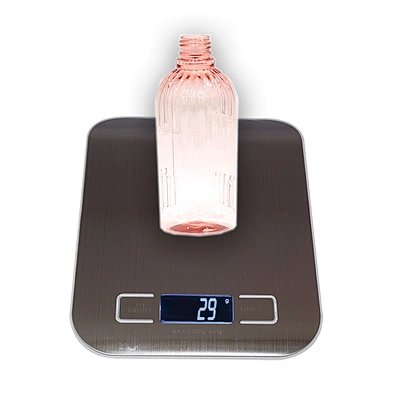 2020 New arrival unique shape semi-transparent pink 297ml plastic bottle lotion bottle  pet bottle with lotion pump