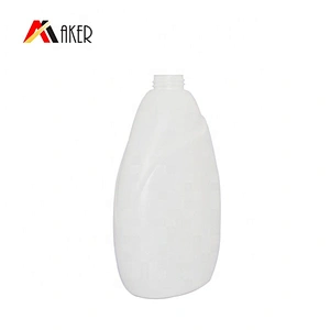 Big capacity white 1L HDPE plastic empty plastic bottle for detergent