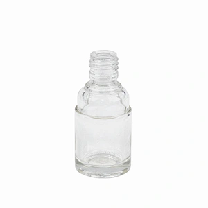 designer glass cosmetic drop  essential oil packaging personal care clear child proof dropper bottle message oil bottle