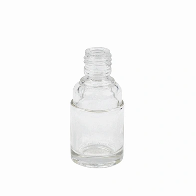designer glass cosmetic drop  essential oil packaging personal care clear child proof dropper bottle message oil bottle