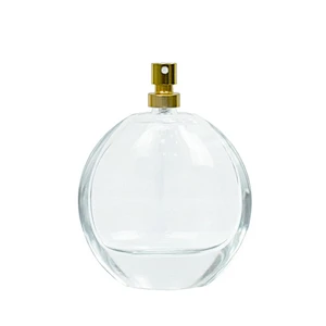 factory custom transparent classical 100ml glass bottle packaging perfume bottle