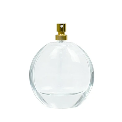 factory custom transparent classical 100ml glass bottle packaging perfume bottle