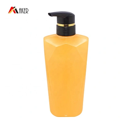 500ml PET Plastic Kids Shampoo and Conditioner Bottles with aluminum covered lotion pump