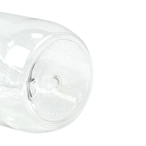 in stock 500ml white transparent foam bottle clear shampoo shower gel pet plastic bottle