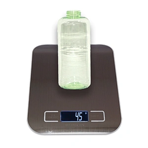 Wholesale 500ml transparent round PET cosmetic plastic shampoo bottle with lotion pump with short lead time