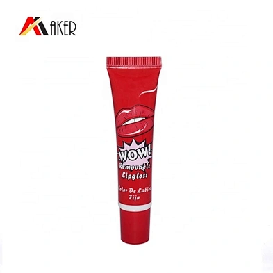 Multiple color Eco friendly PE plastic lip balm tube