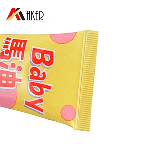 2020 Newest custom design 30ml empty aluminum laminated hand cream tube with octagonal screw cap