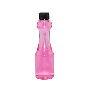 Custom design Unique Shape 100ml Transparent PET plastic Room Spray Bottle with Cap