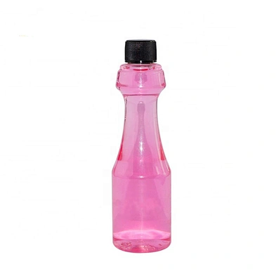 Custom design Unique Shape 100ml Transparent PET plastic Room Spray Bottle with Cap