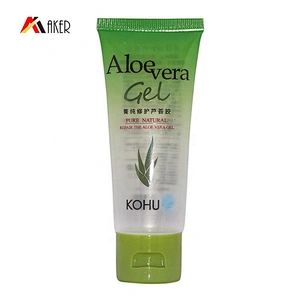 New wholesale price empty LDPE 60ml facial wash cosmetic plastic tube with flip cap