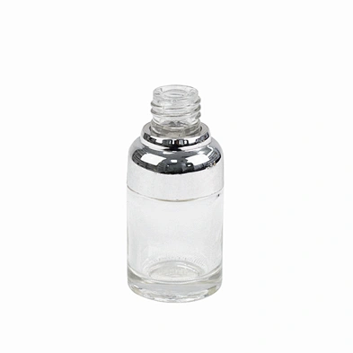 designer glass cosmetic drop  essential oil packaging personal care clear child proof dropper bottle message oil bottle