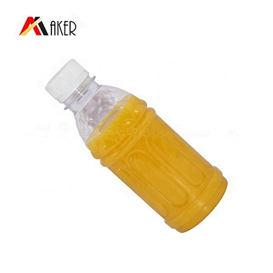 Food Grade Empty Round 250ml PET Plastic Drinking Beverage Juice Bottles
