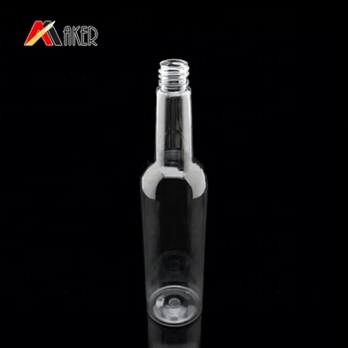 Clear empty 200ml boston round PET plastic mosquito repellent liquid bottle
