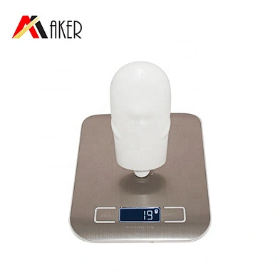 Unique oval white 130ml empty PE plastic cosmetic sunscreen lotion bottle with flip top cap and inner plug