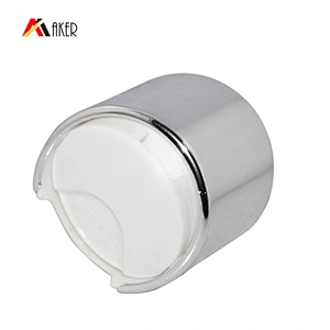 28/410 Silver Aluminum Bottle Disc Caps For Cosmetic plastic bottle
