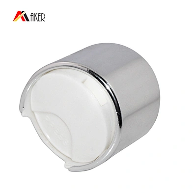 28/410 Silver Aluminum Bottle Disc Caps For Cosmetic plastic bottle