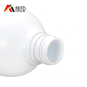 New item white 200ml boston round cosmetic HDPE plastic body lotion bottle