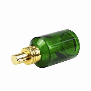 cosmetic glass essential bottle stopper message oil packaging personal care clear  bottle with child proof dropper