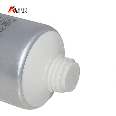 manufacturers 35ml silver foot hand whitening cream laminated aluminum tube packaging with screw cap