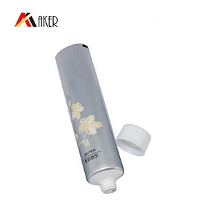 2020 Wholesale price customized 30ml empty laminated hand cream aluminum tube with screw cap