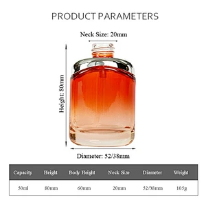 factory direct luxury transparent personal care lotion pump skin care cosmetic empty glass bottle packaging